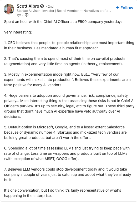 Agentic AI's Adoption Problem: Over-Promising, Under-Delivering